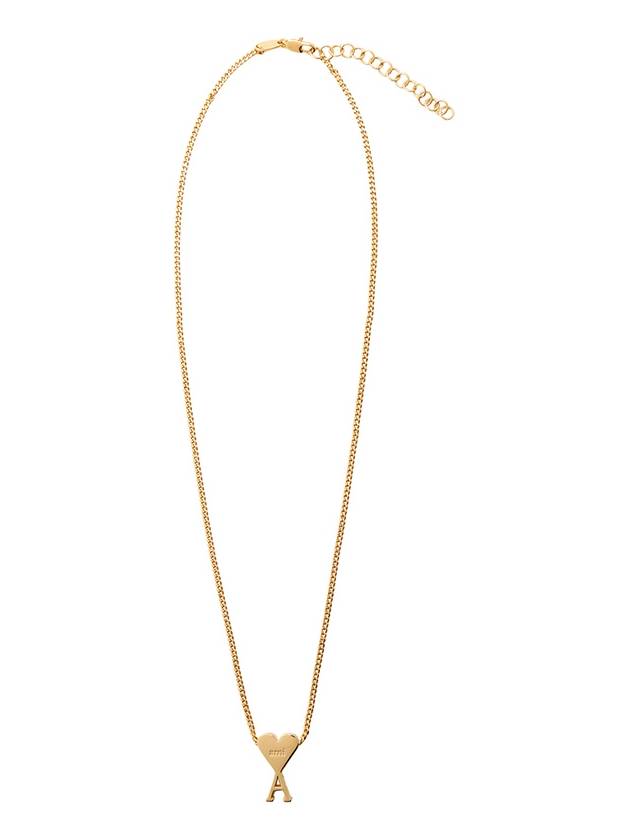 De Coeur Pendant Necklace Gold - AMI - BALAAN 3