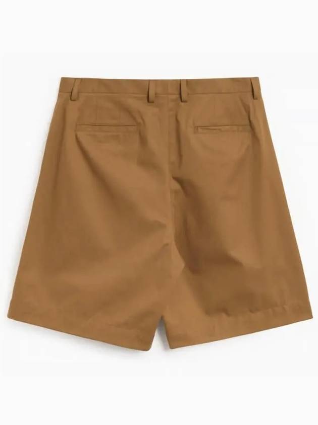 Pleated Cotton Shorts Green Tea - A.P.C. - BALAAN 4