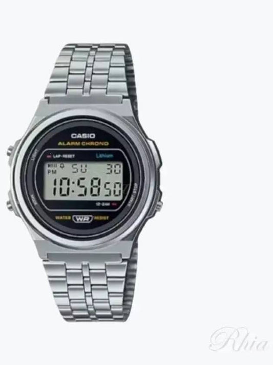 A171WE 1ADF 1A Digital Vintage Retro Metal Watch - CASIO - BALAAN 1