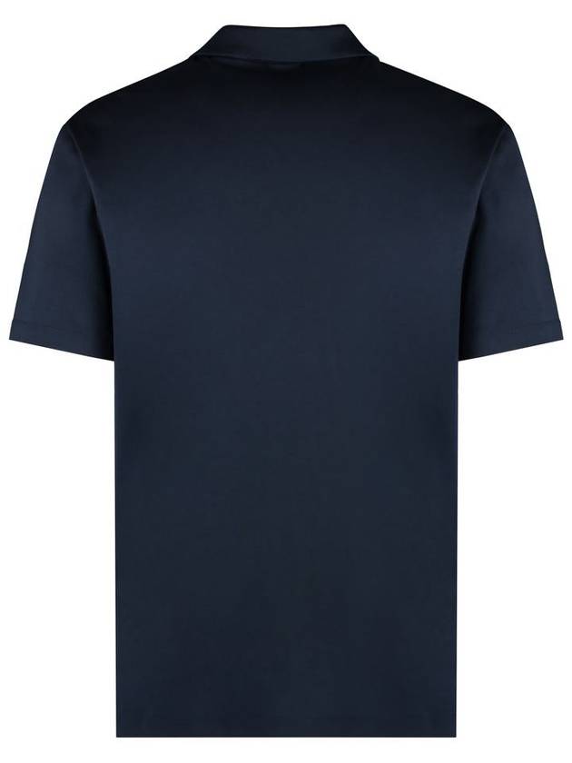 Giorgio Armani Short Sleeve Cotton Polo Shirt - GIORGIO ARMANI - BALAAN 2