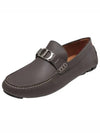 CD Signature Buckle Strap Loafers Brown - DIOR - BALAAN 2