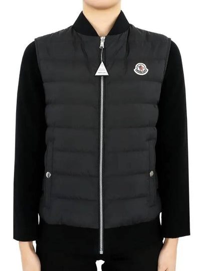 Kids Olu Down Vest Black - MONCLER - BALAAN 2