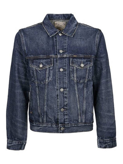 Icon Tracker Denim Jacket Blue - POLO RALPH LAUREN - BALAAN 2