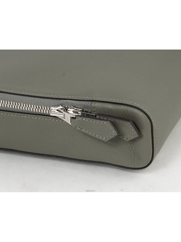 Victoria Light Briefcase Greece Mayer Silver W 74432 - HERMES - BALAAN 5