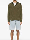 Chrome-R Pocket Over Long Sleeve Shirt Green - CP COMPANY - BALAAN 4