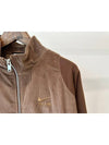 Air Corduroy Fleece Zip-Up Jacket Kakao Wow - NIKE - BALAAN 4