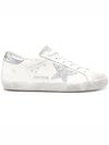 Superstar Distressed Calf Leather Low Top Sneakers White - GOLDEN GOOSE - BALAAN 3