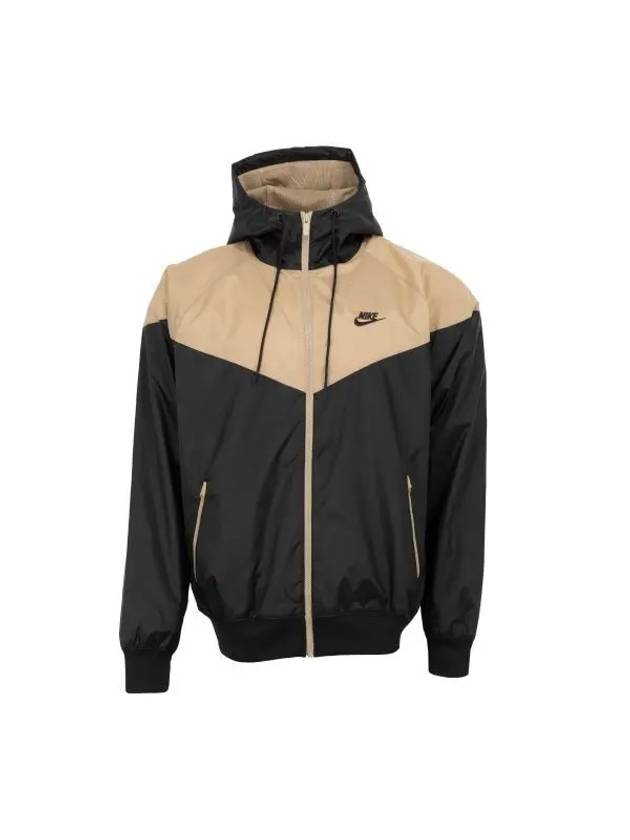 Sportswear Windrunner Hoodie Track Jacket Black - NIKE - BALAAN 1