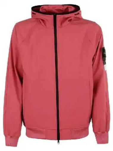 Soft Shell Technology Wappen Patch Track Jacket Pink - STONE ISLAND - BALAAN 1