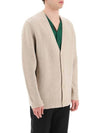 Wool Blend Cardigan Clay Beige - ACNE STUDIOS - BALAAN 4