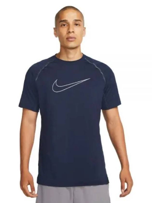 Men's Pro Dri-Fit Short Sleeve T-Shirt Blue - NIKE - BALAAN 2