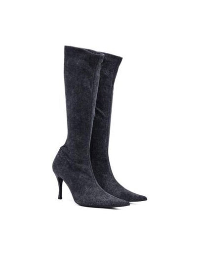 D Venus Stiletto Long Boots Black - DIESEL - BALAAN 2