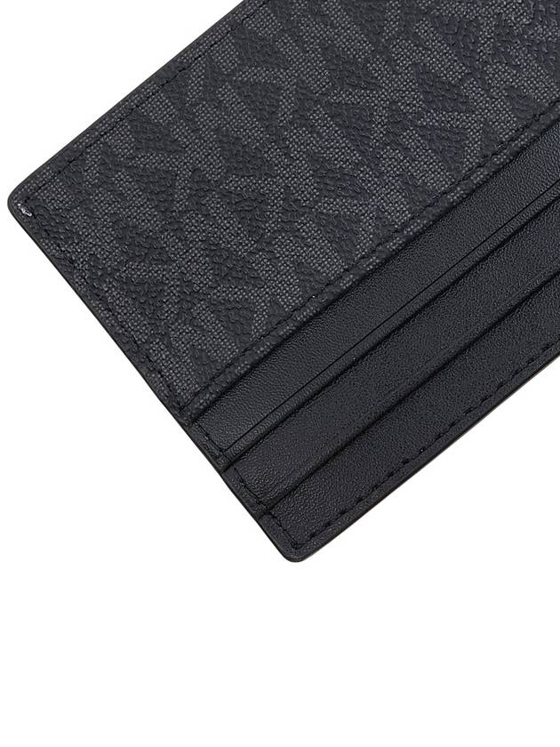 Men's Greyson Logo Card Wallet Black - MICHAEL KORS - BALAAN 8