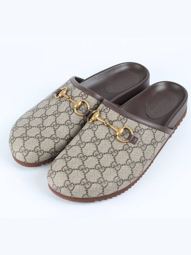 Horsebit GG Mule Slippers 8 270 - GUCCI - BALAAN 1