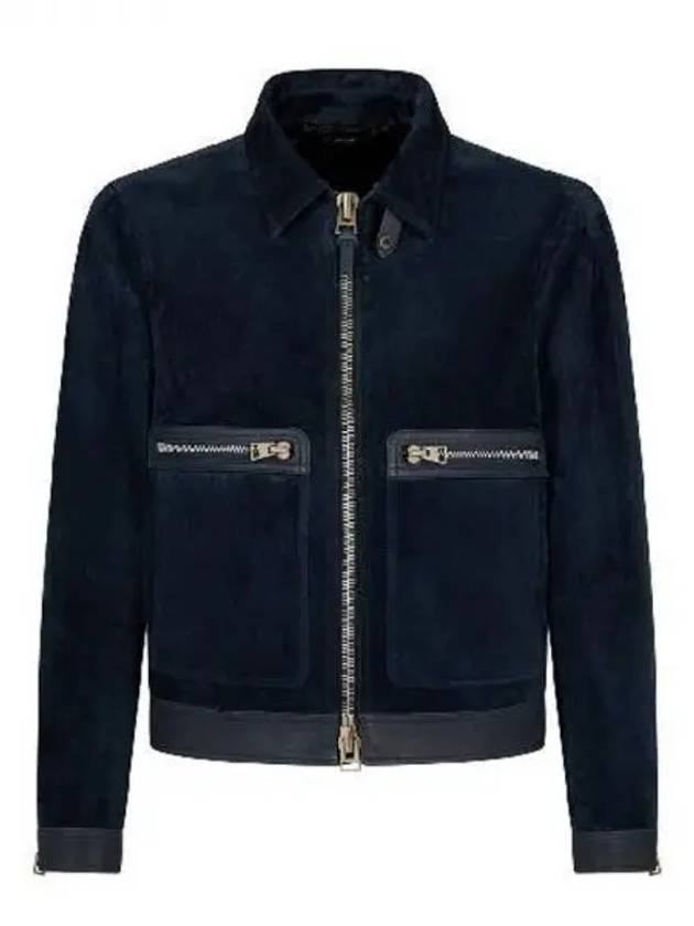 Cashmere suede blouson jacket 270969 - TOM FORD - BALAAN 1