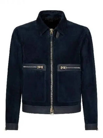 Cashmere suede blouson jacket 270969 - TOM FORD - BALAAN 1