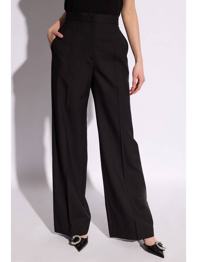 PS Paul Smith Pleat-front Trousers, Women's, Black - PAUL SMITH - BALAAN 3