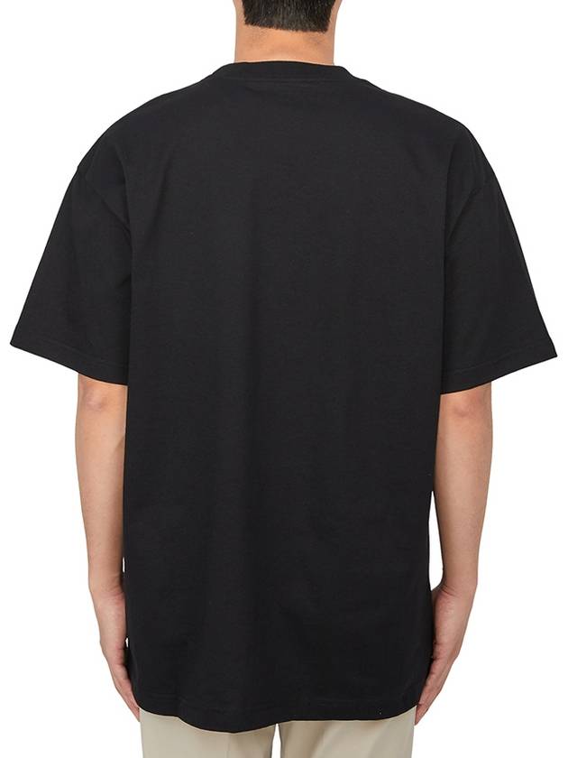 Yute Short Sleeve T-Shirt Black - CARHARTT WIP - BALAAN 4