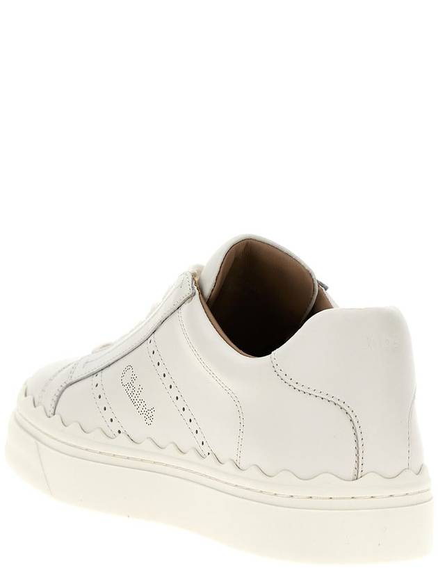 Lauren Low Top Sneakers White - CHLOE - BALAAN 3