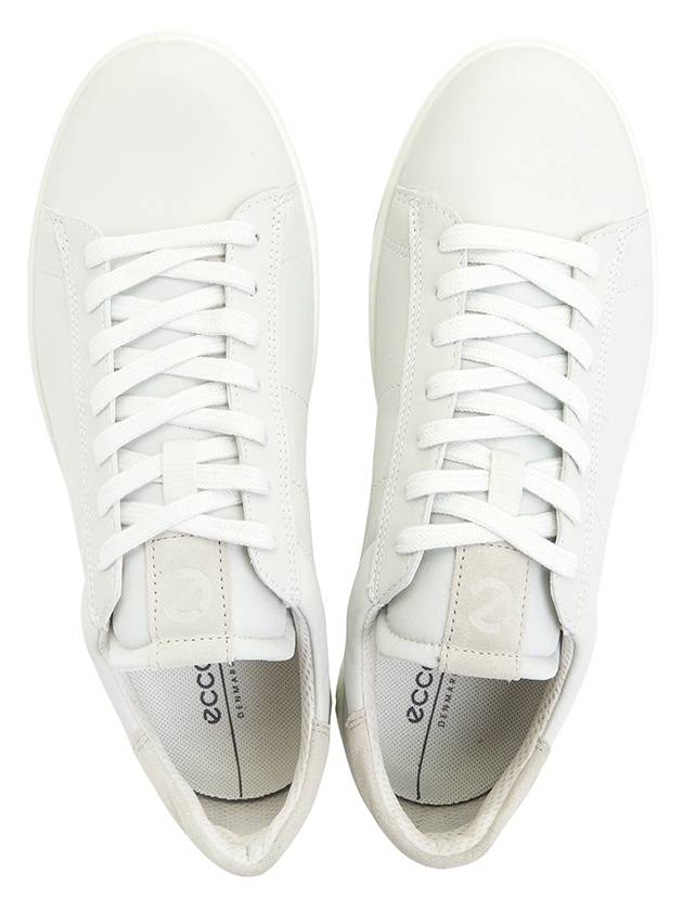 Street Light M Low Top Sneakers White - ECCO - BALAAN 3