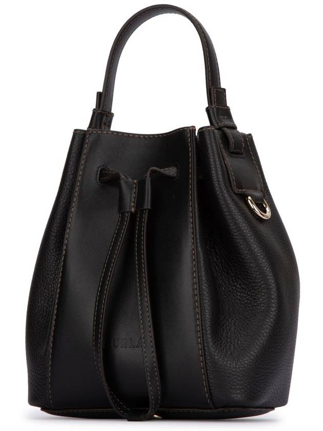 Mia Stella Bucket Bag Black - FURLA - BALAAN 3