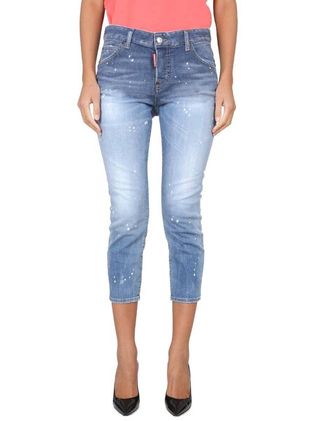 Denim Straight Pants S75LB0758 S30789470 DENIM - DSQUARED2 - BALAAN 2