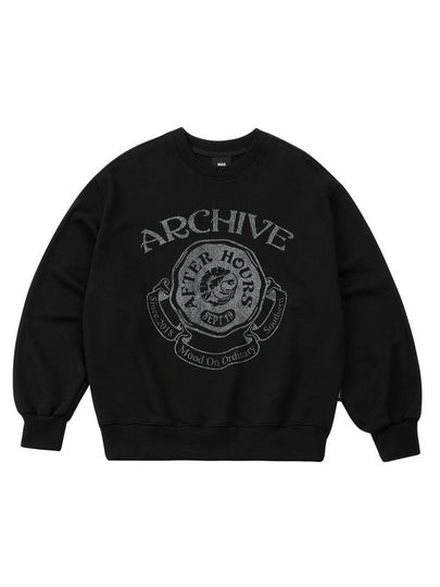 Archive Balloon Over Sweatshirt Black - MOO - BALAAN 2