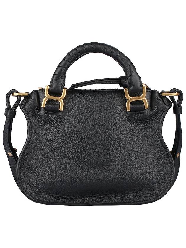 Marcie Mini Double Carry Tote Bag Black - CHLOE - BALAAN 6