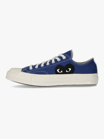 COMME DES GARCONS PLAY CONVERSE Chuck Taylor Sneakers Blue AZK1210012 - COMME DES GARCONS PLAY - BALAAN 1