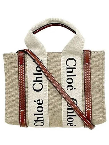 WOODY mini tote bag 39743443 1095012 - CHLOE - BALAAN 1