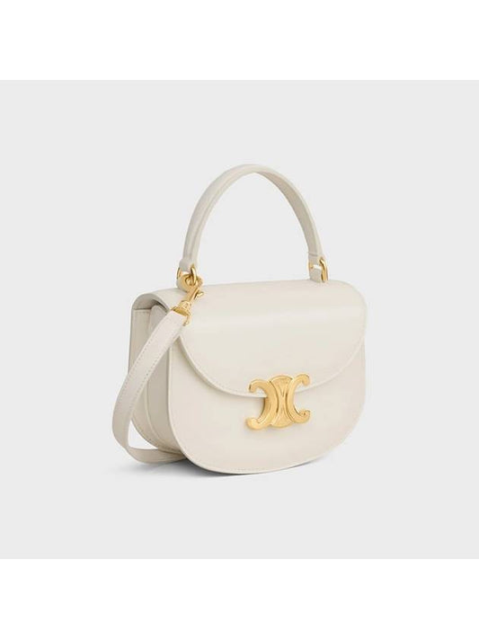 Mini Clea Besace Shoulder Bag White 10L063GCJ 00WC - CELINE - BALAAN 2