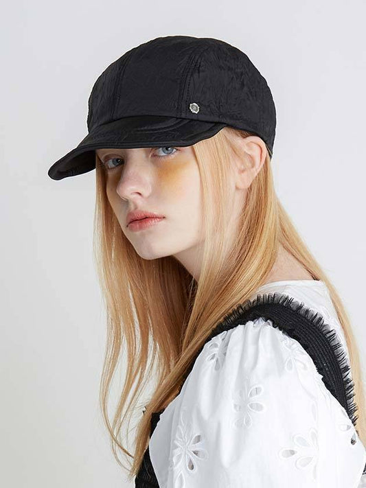 Oh Boy Cap Wrinkled Prada Black - BROWN HAT - BALAAN 2