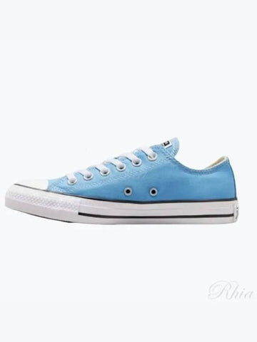 A04545C Chuck Taylor All Star Sneakers Shoes Seasonal Color Low Light Blue - CONVERSE - BALAAN 1