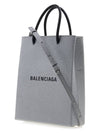 Blondie Glitter Logo Cross Bag Silver - BALENCIAGA - BALAAN 3