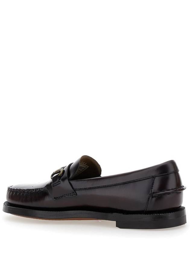 'Joe' Bordeaux Pull-On Loafers With Horsebit Detail In Leather Woman - SEBAGO - BALAAN 3