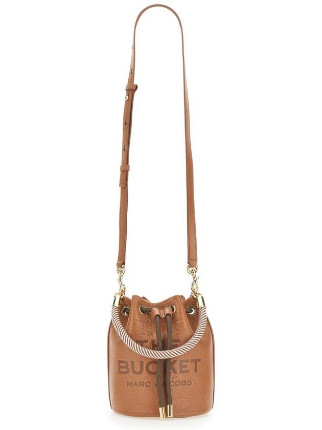 The Leather Bucket Bag Argan Oil - MARC JACOBS - BALAAN 5