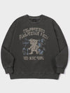 Bear Union Pigment Sweatshirt Smoke Black - CPGN STUDIO - BALAAN 1