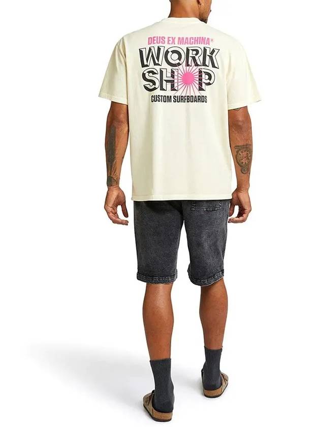 Deus Men s Surf Shop Short Sleeve T Shirt DMS231183A DWH - DEUS EX MACHINA - BALAAN 4