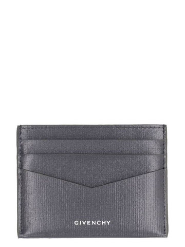 Classic 4G two-tone leather card holder - GIVENCHY - BALAAN 1