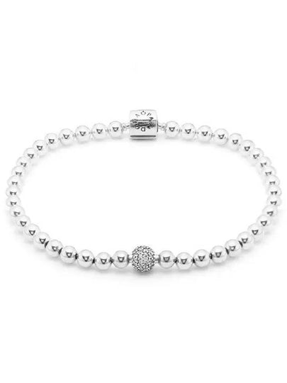 Beads Pave Bracelet Silver - PANDORA - BALAAN 2