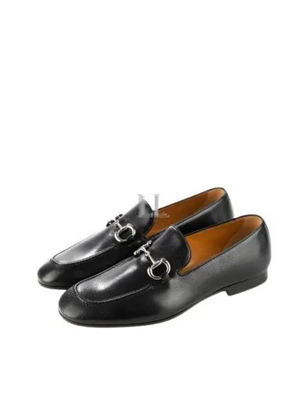 Horsebit Leather Loafers Black - GUCCI - BALAAN 2