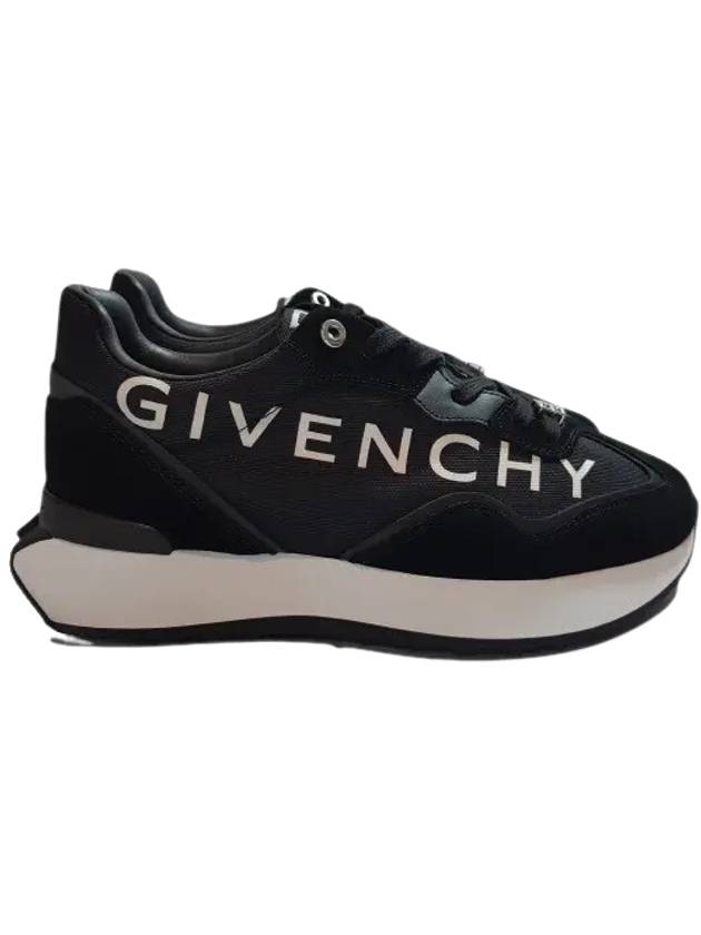 GIV Runner Low Top Sneakers Black - GIVENCHY - BALAAN.