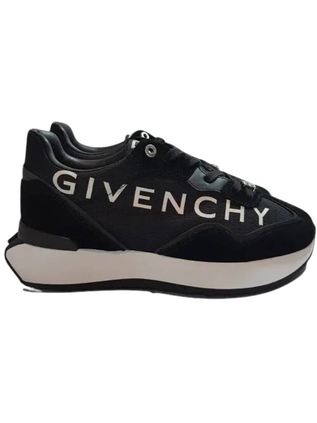 GIV Runner Low Top Sneakers Black - GIVENCHY - BALAAN 2