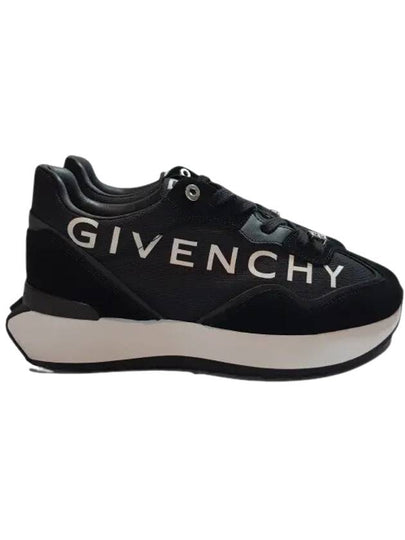 GIV Runner Low Top Sneakers Black - GIVENCHY - BALAAN 2