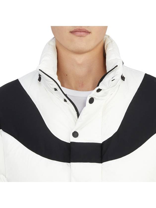 Men's Iwaki Iwaki Short Down Padded Jacket Offwhite - MONCLER - BALAAN 9