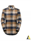 Trovat Check Long Sleeve Shirt Navy Savannah - MAMMUT - BALAAN 2