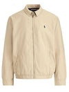 Harrington Windbreaker Beige - POLO RALPH LAUREN - BALAAN 1