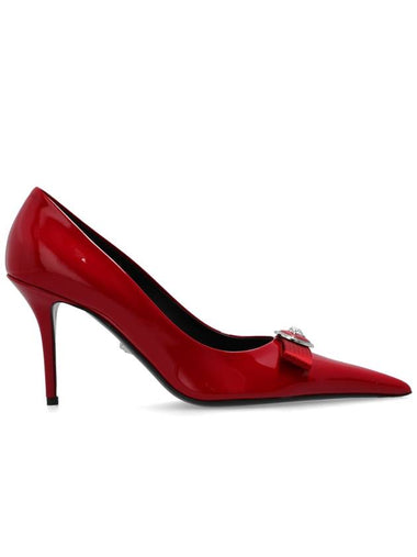 Versace Heeled Shoes Gianni, Women's, Red - VERSACE - BALAAN 1