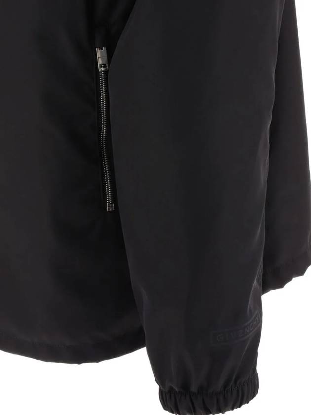 4G Detail Windbreaker Black - GIVENCHY - BALAAN 5