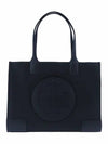 Ella Small Tote Bag Navy - TORY BURCH - BALAAN 4